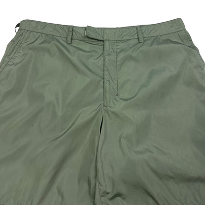 Vintage Prada Hose kurz hellgrün 48