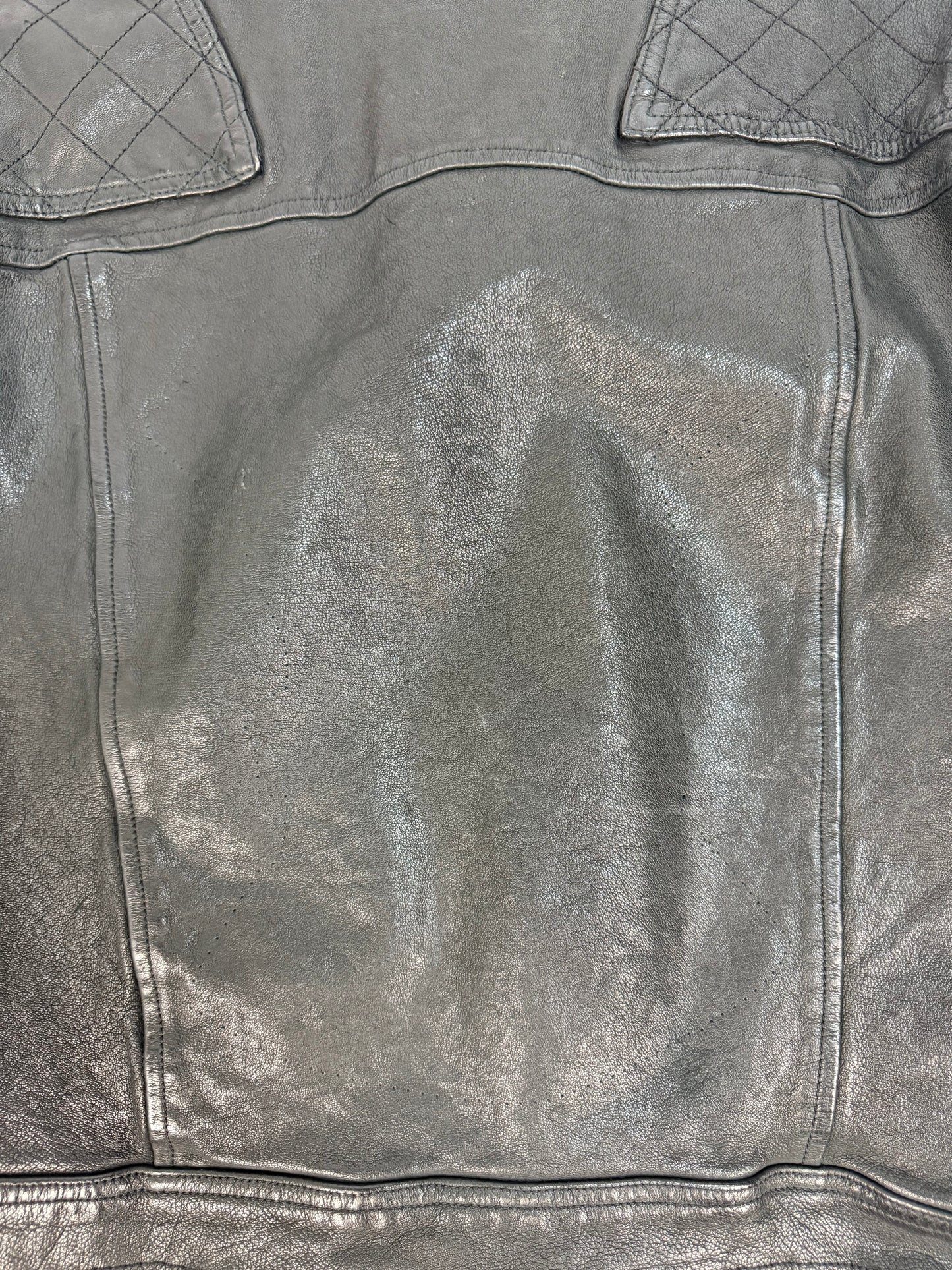Vintage Neil Barrett Lederjacke schwarz Gr. XL