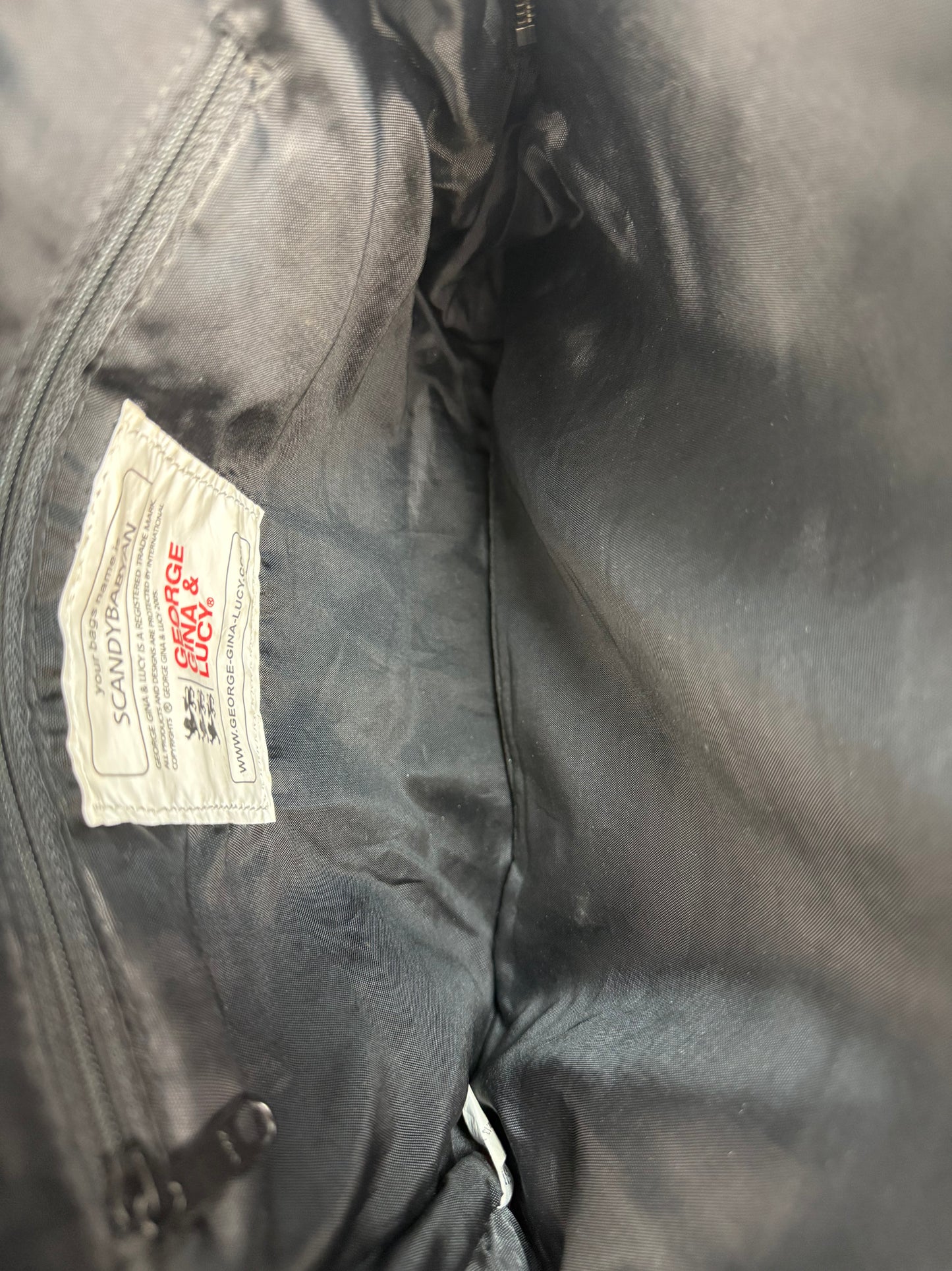 GG&L Handtasche Scandybabyan Schwarz / Braun