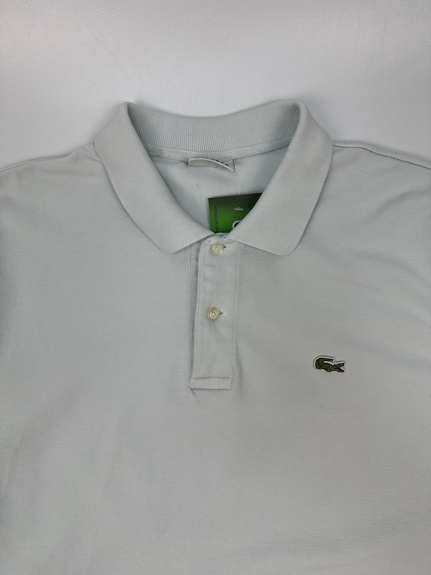 Vintage Lacoste Polohemd hellblau XXL