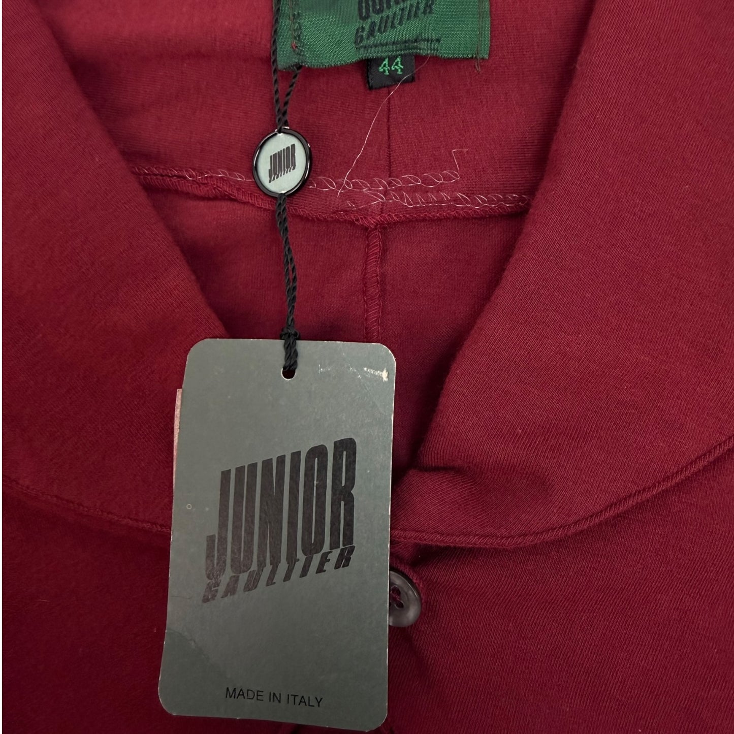 Vintage Junior Gaultier Oberteil rot Dead Stock Gr. 44