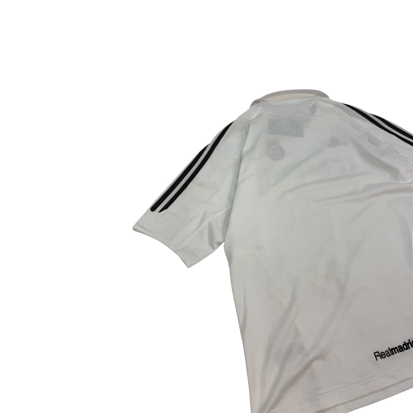 Vintage Adidas Real Madrid Fußballtrikot weiß Gr. 176