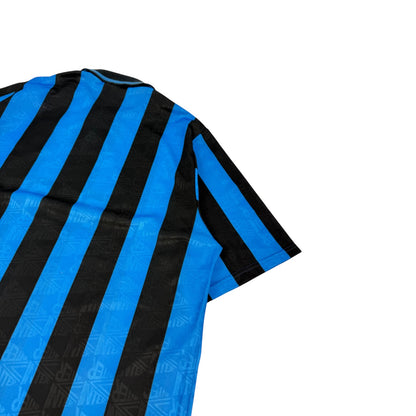 Vintage Umbro Inter Mailand Fußballtrikot blau / schwarz Gr. XL