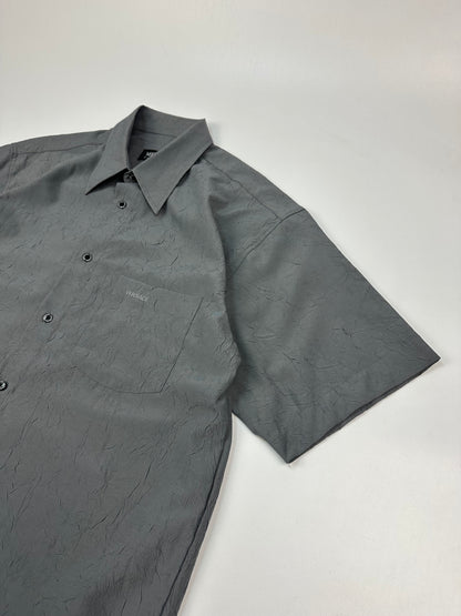 Vintage Versace Hemd grau Gr. L