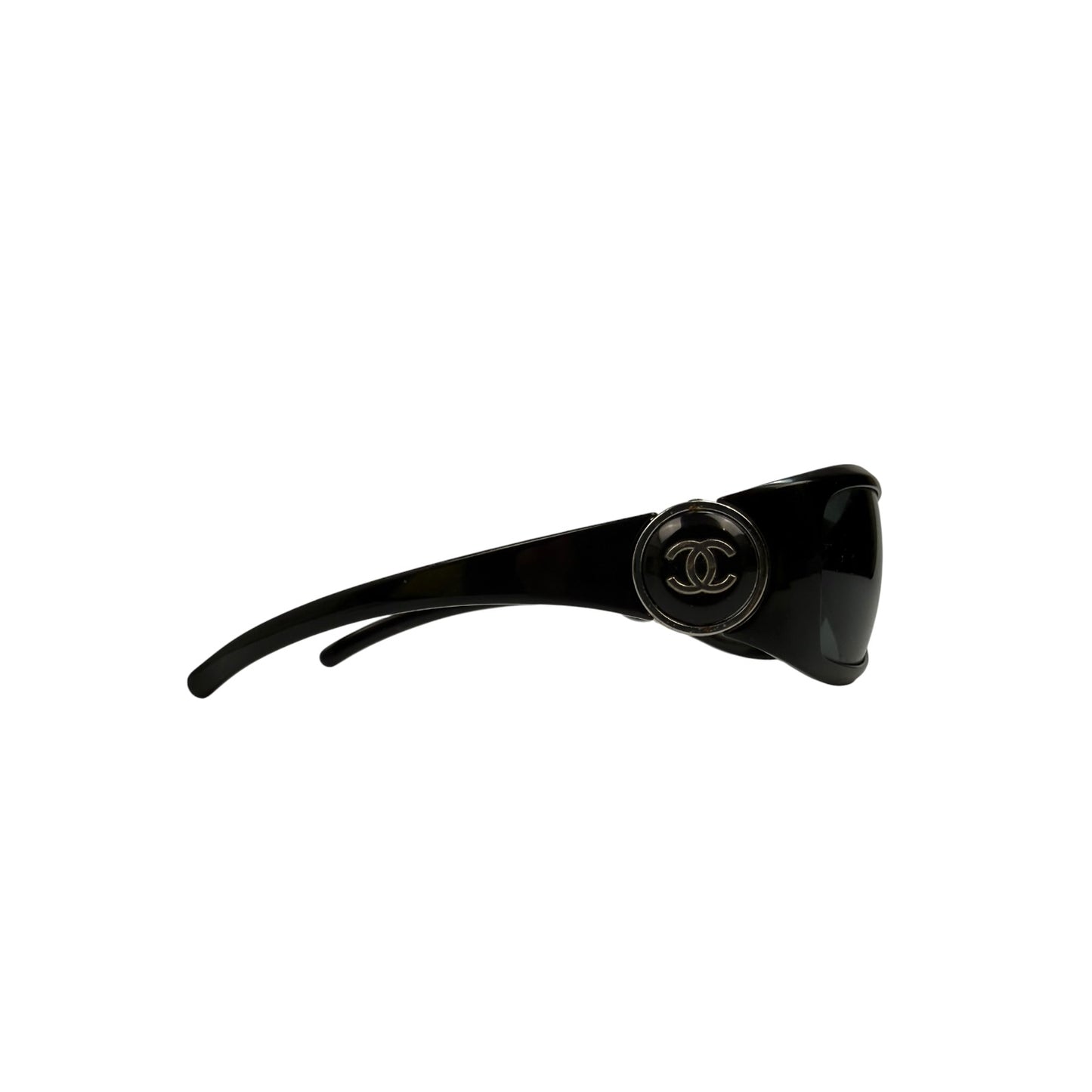 Vintage Chanel Sonnenbrille schwarz