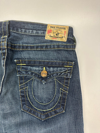 Vintage True Religion Jeanshose blau Gr. 29