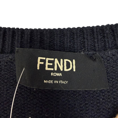 Fendi Pullover schwarz / braun Gr. 52