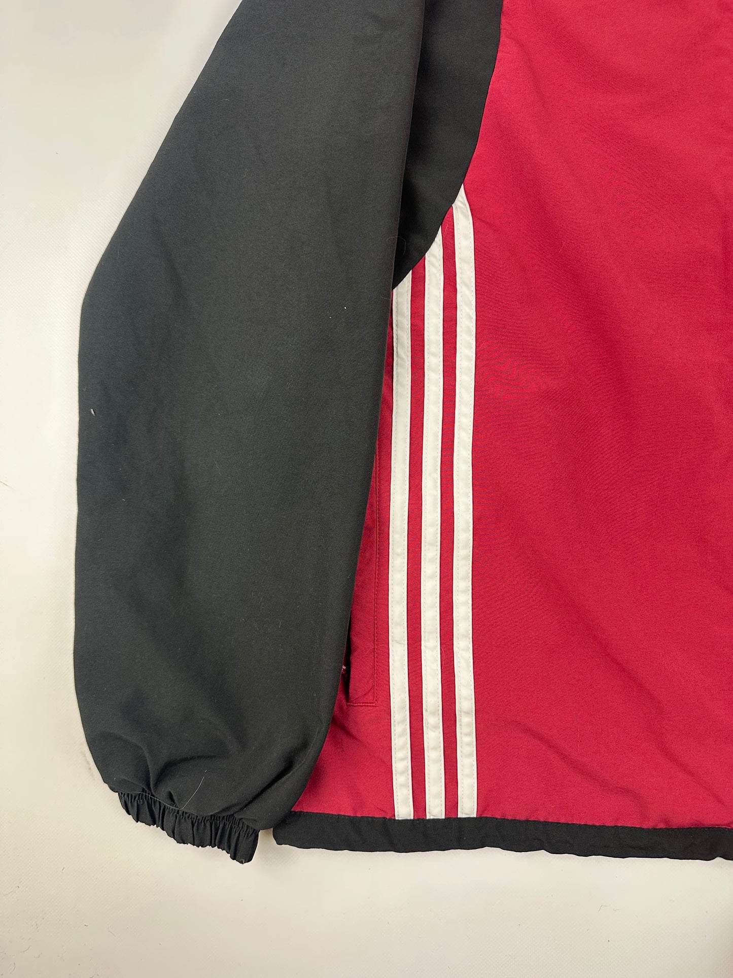Vintage Adidas Tracksuit rot / schwarz M