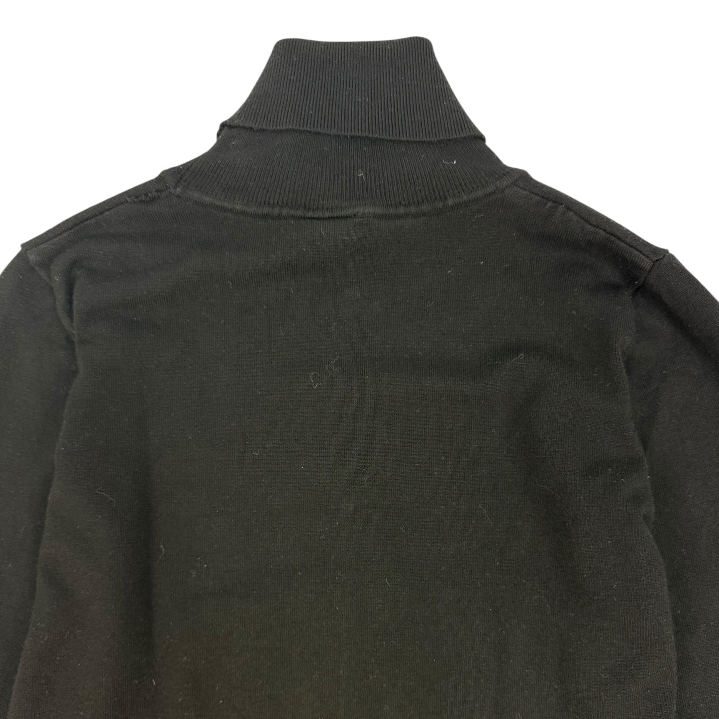 Vintage Jean Paul Gaultier Rollkragen Pullover schwarz Gr. Damen S