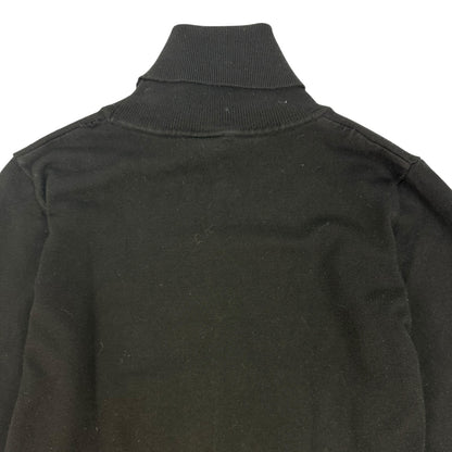 Vintage Jean Paul Gaultier Rollkragen Pullover schwarz Gr. Damen S