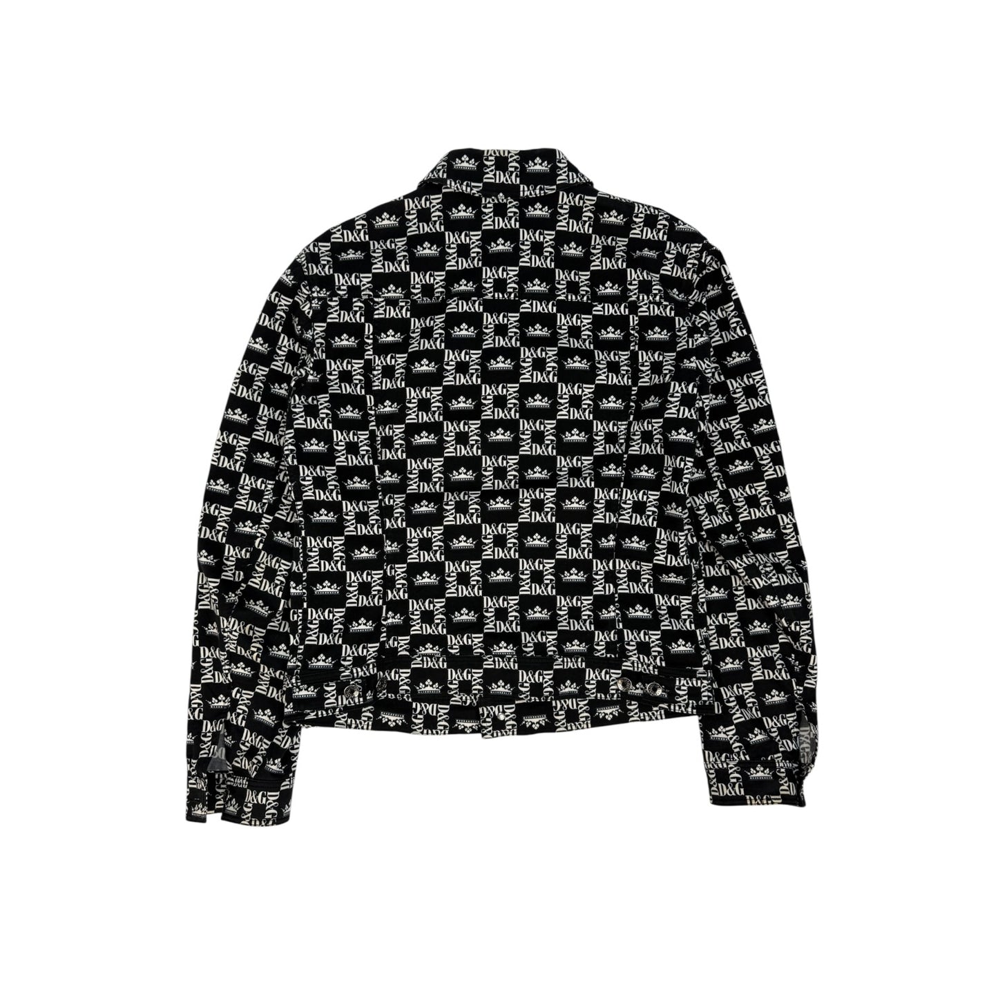 Dolce & Gabbana Jacke schwarz / weiß Gr. 50