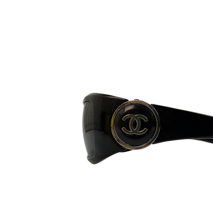 Vintage Chanel Sonnenbrille schwarz