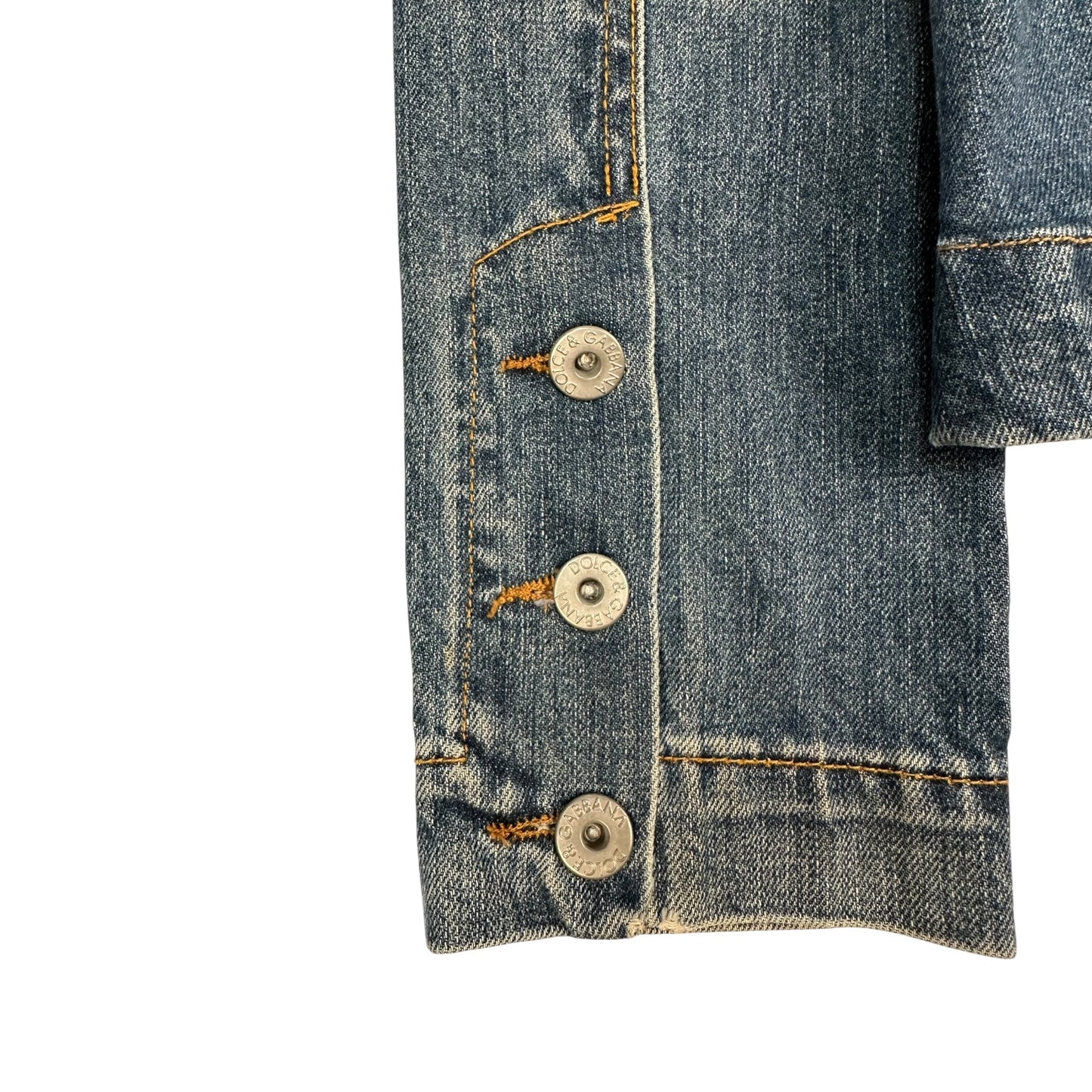 Vintage Dolce & Gabbana Jeansjacke hellblau M
