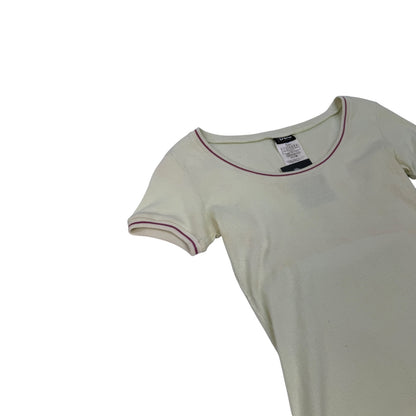 Vintage Dolce & Gabbana Top hellgelb Gr. L