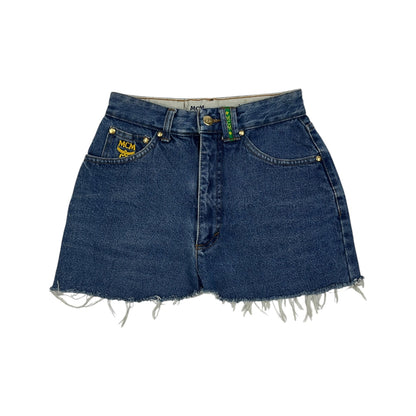Vintage MCM Hot pants blau 27