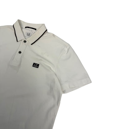 C.P. Company Polohemd weiß S