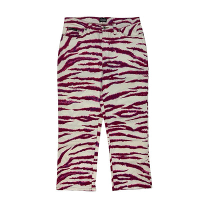 Vintage Dolce & Gabbana Hose weiß/pink Gr. 29