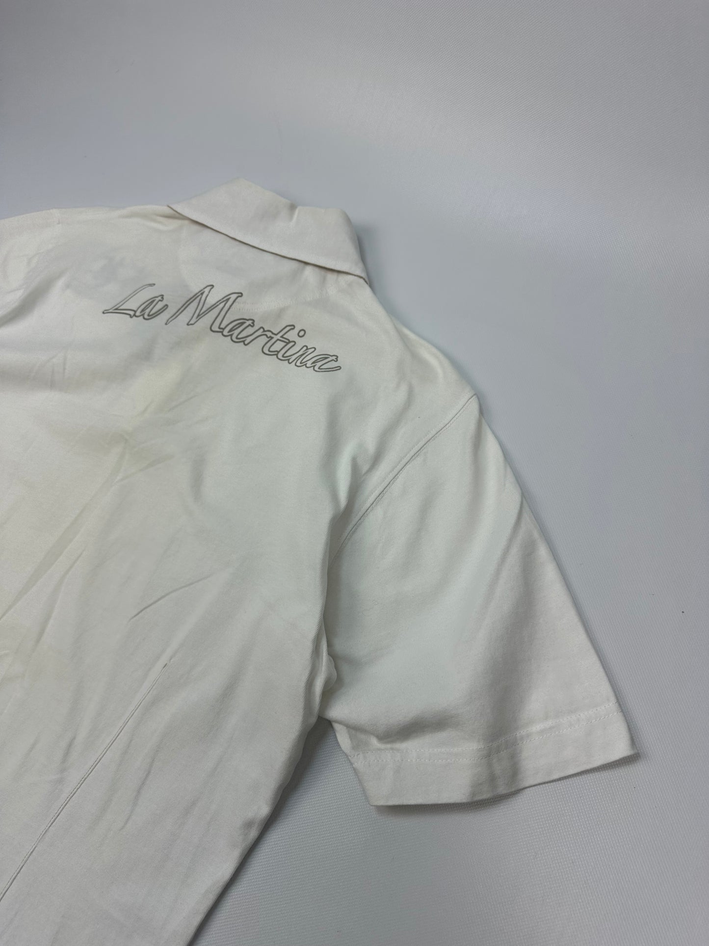 Vintage La Martina Polohemd weiß XXL