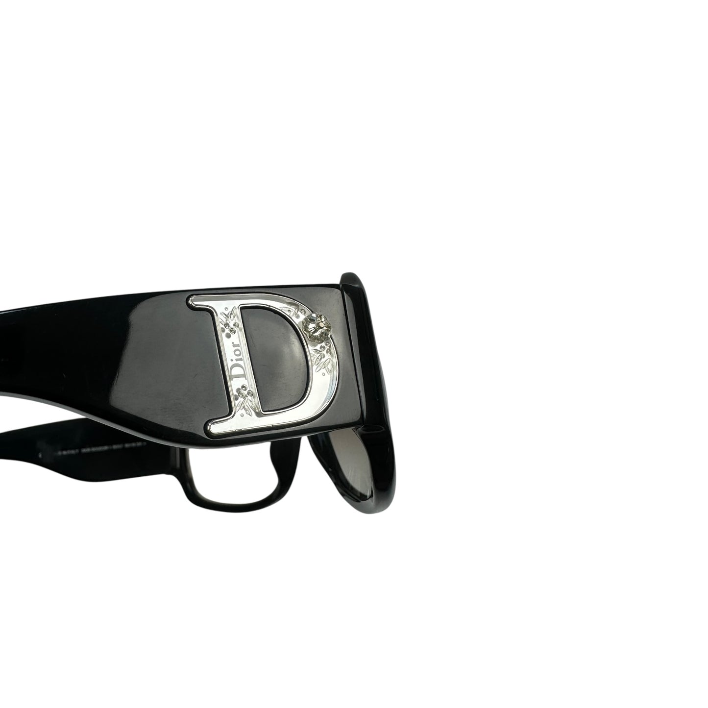 Vintage Christian Dior Sonnenbrille schwarz