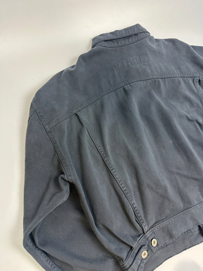 Vintage Blue System Jacke grau Gr.