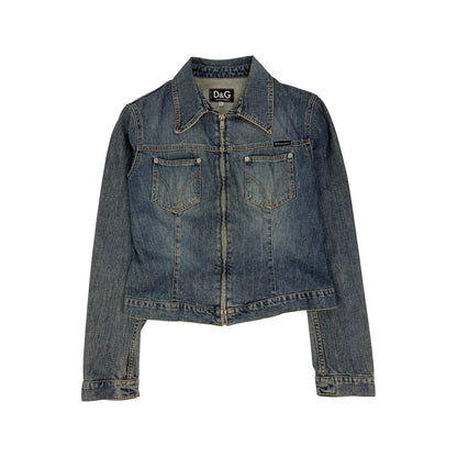Vintage Dolce & Gabbana Jeansjacke blau Gr. L