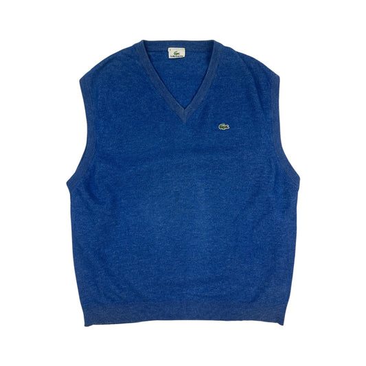 Vintage Lacoste Pullunder blau XXL