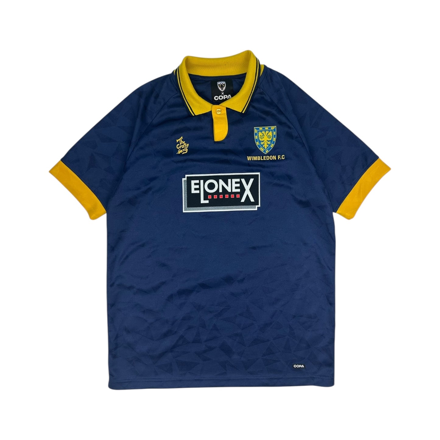 Vintage Copa Wimbledon F.C Trikot blau L