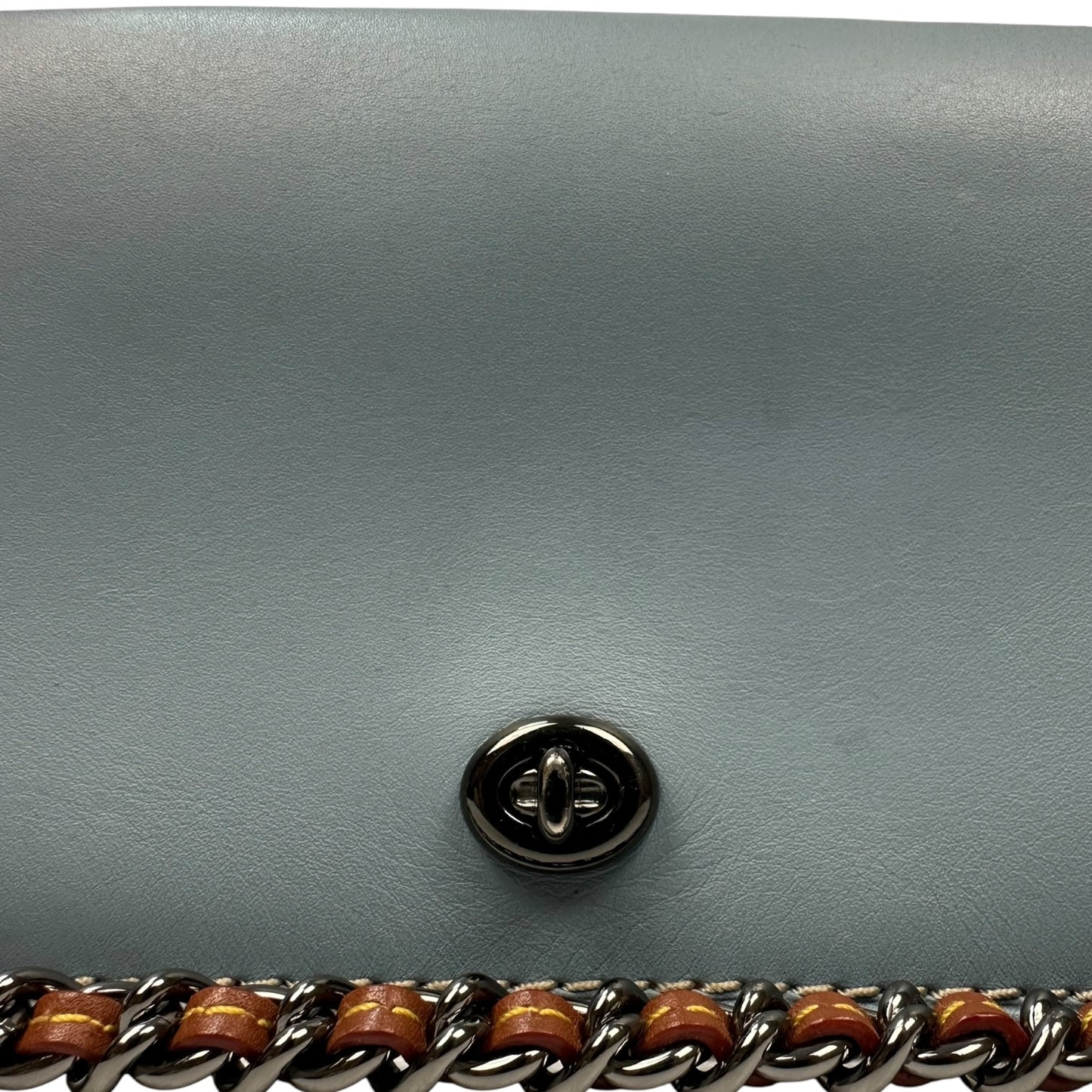 Vintage Coach Umhängetasche blau