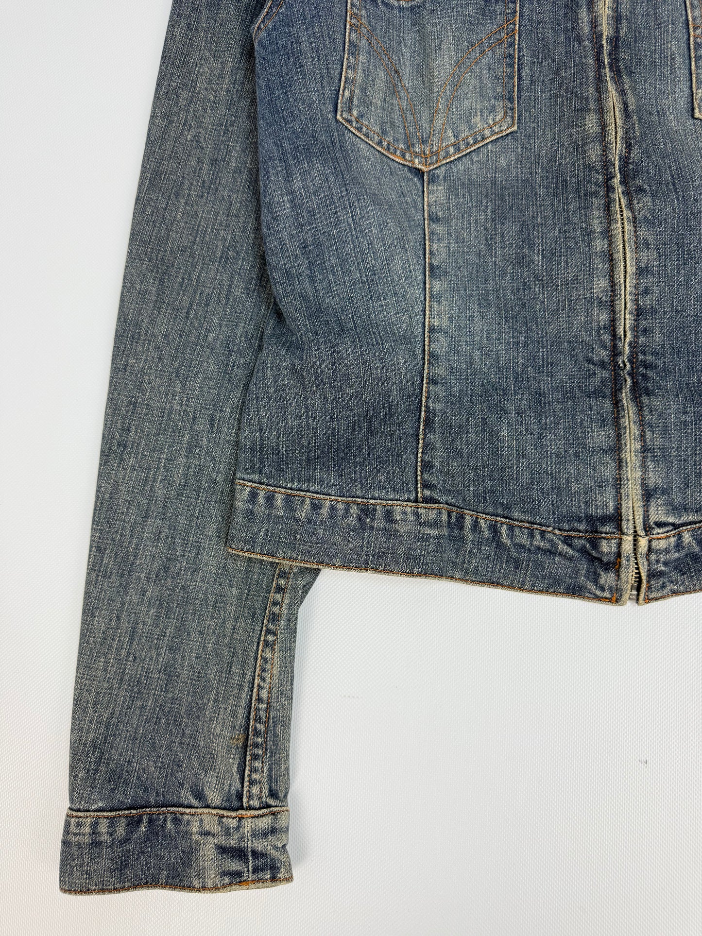 Vintage Dolce & Gabbana Jeansjacke blau Gr. L