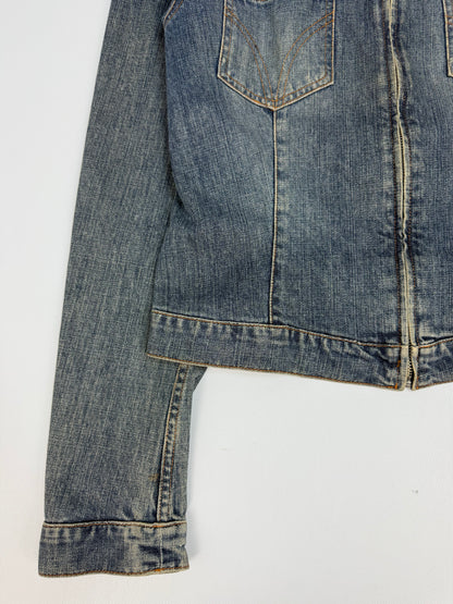 Vintage Dolce & Gabbana Jeansjacke blau Gr. L