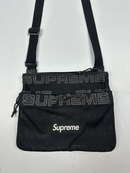 Vintage Supreme Umhängetasche schwarz