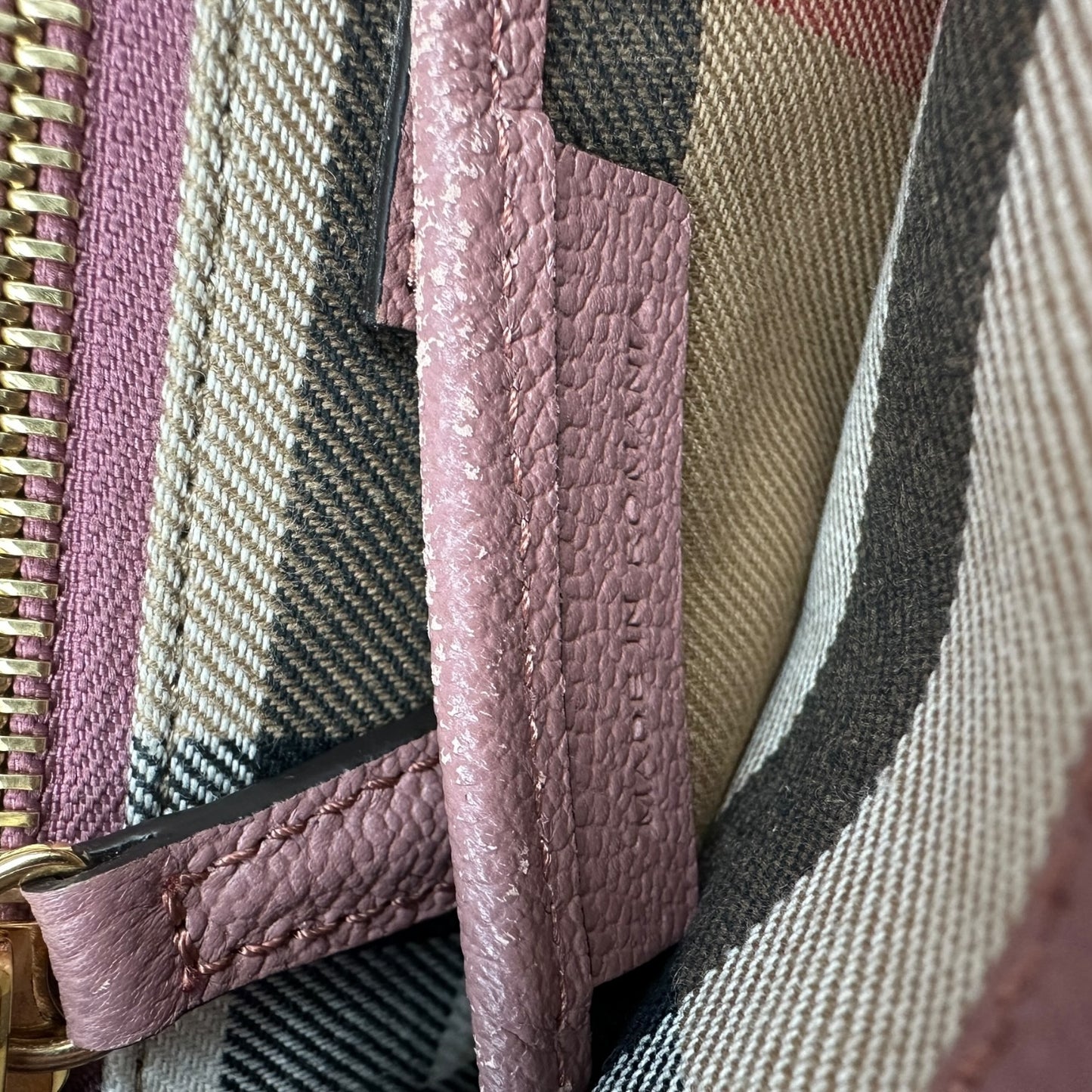 Burberry Hand- Umhängetasche rosa