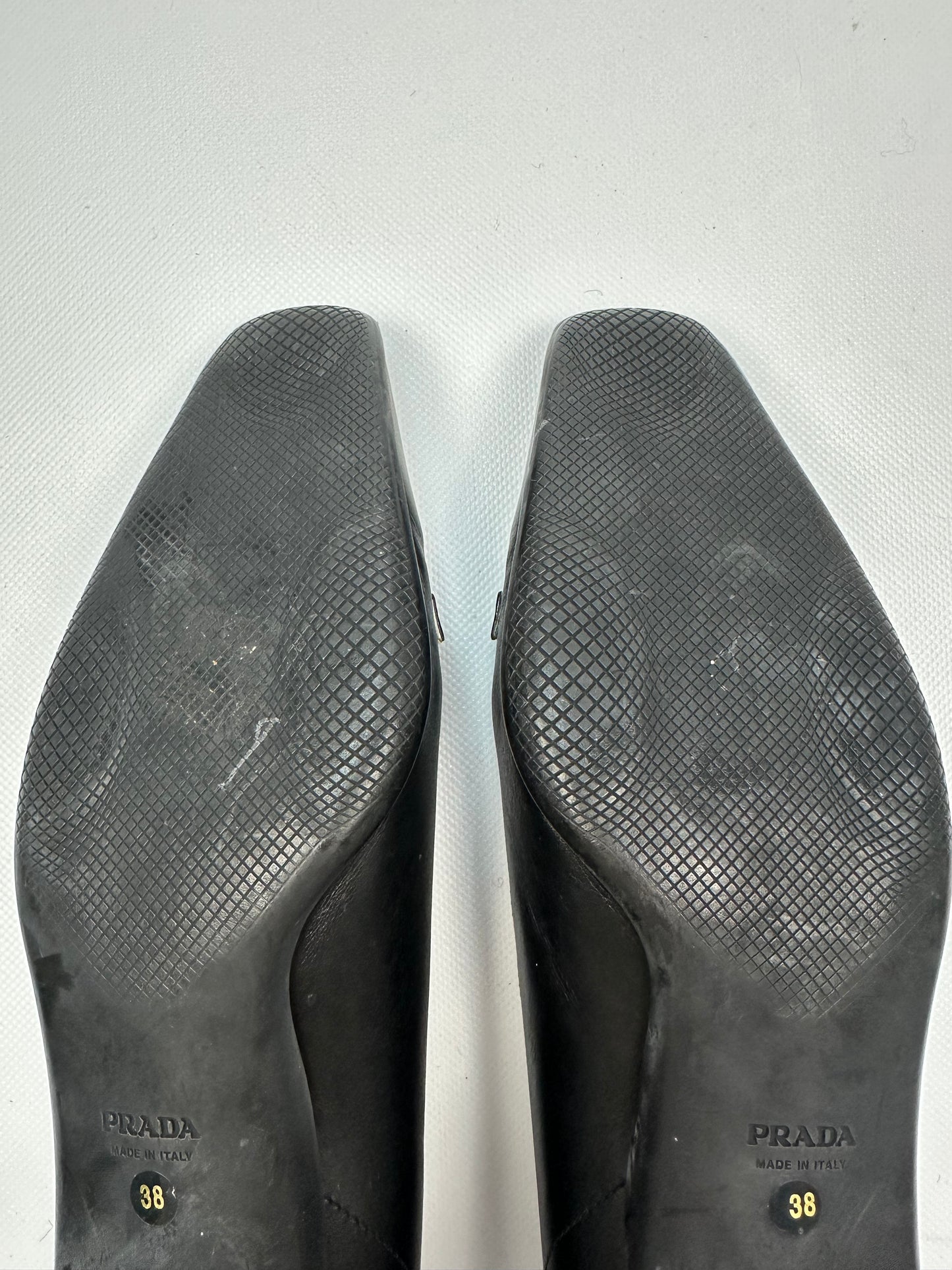 Vintage Prada Pumps schwarz Gr. 38C