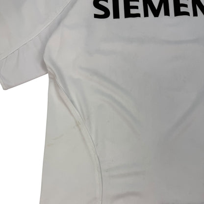 Vintage Adidas Real Madrid Fußballtrikot weiß Gr. 176
