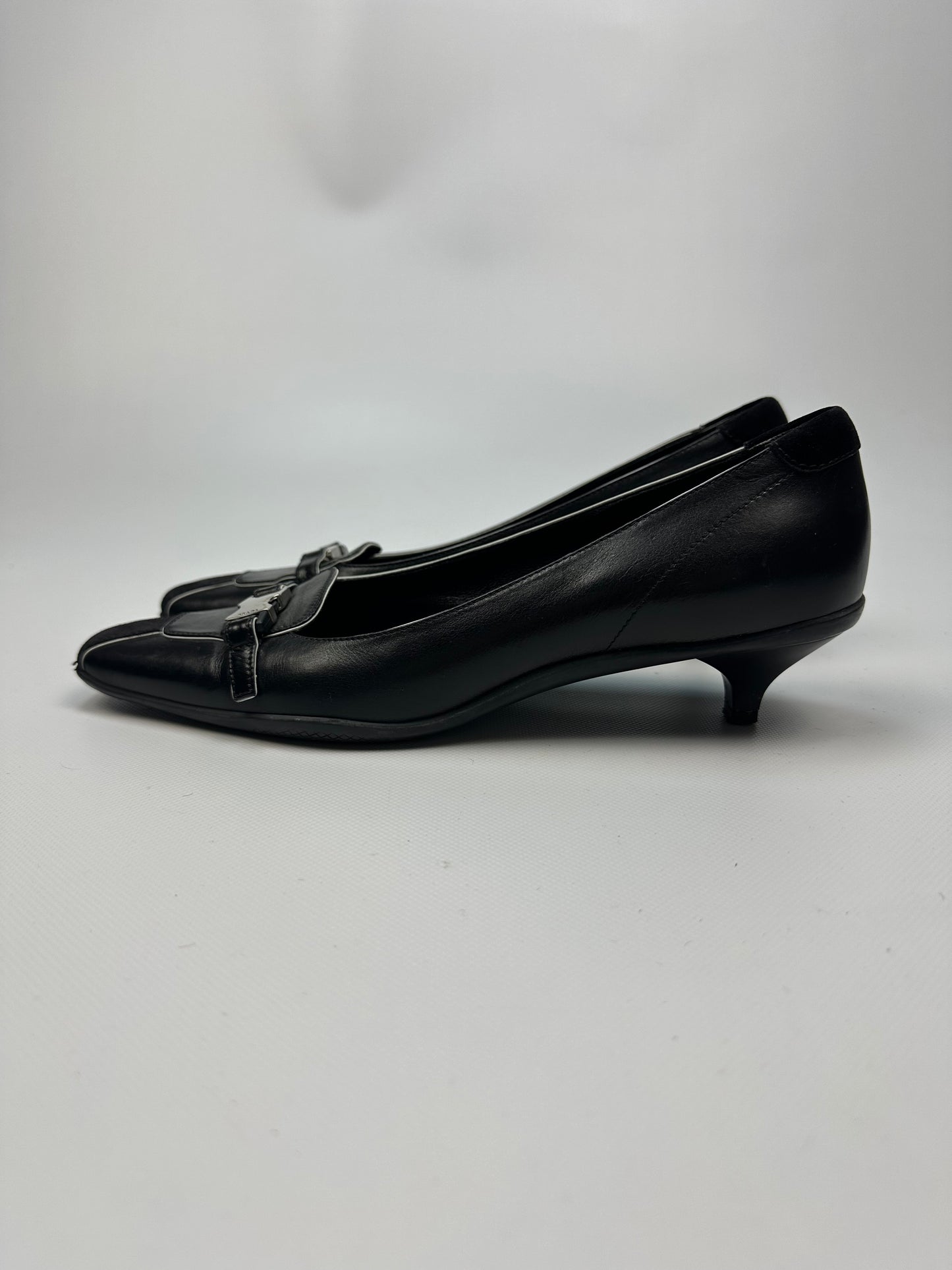 Vintage Prada Pumps schwarz Gr. 38C