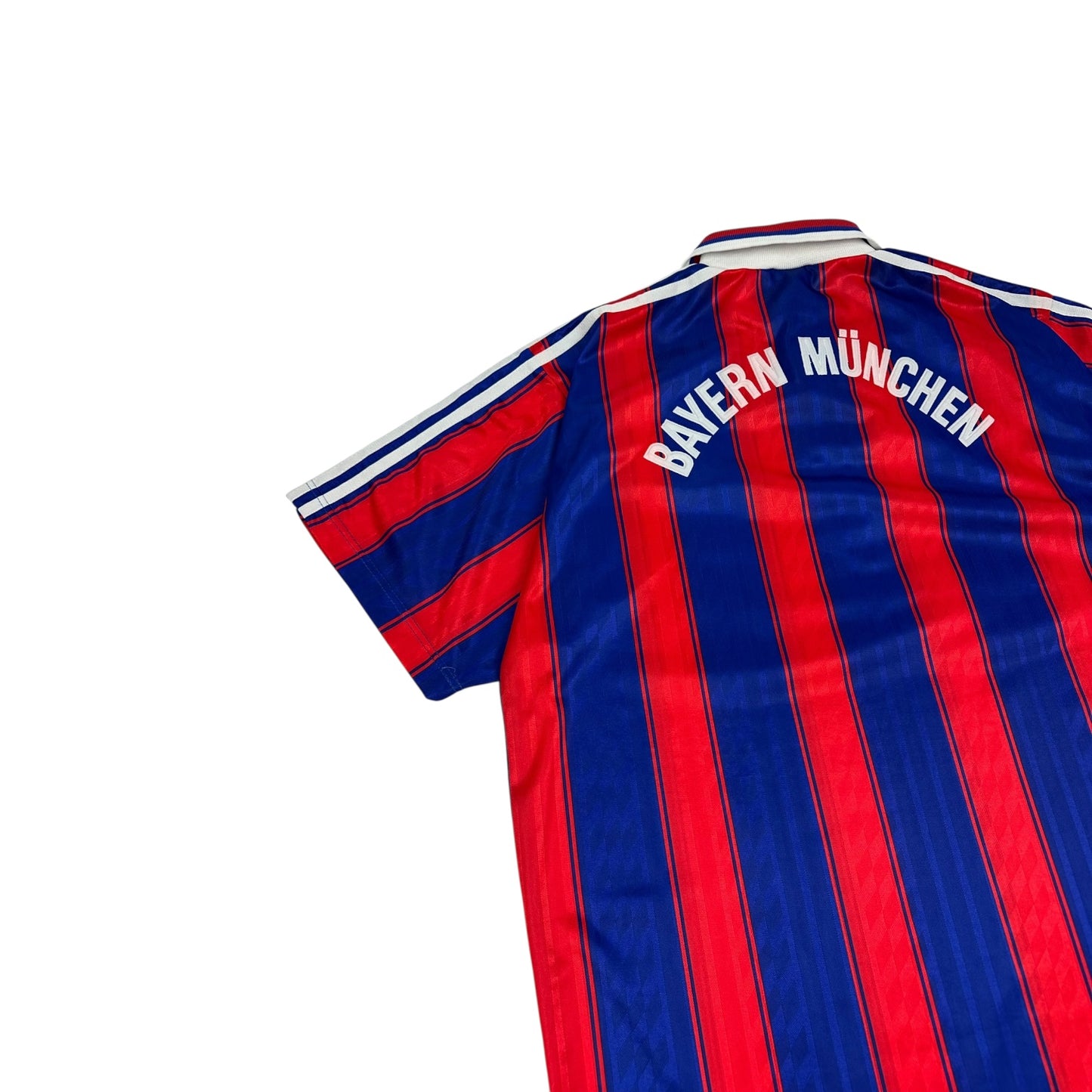 Vintage Adidas FC Bayern Fußball Trikot blau / rot L