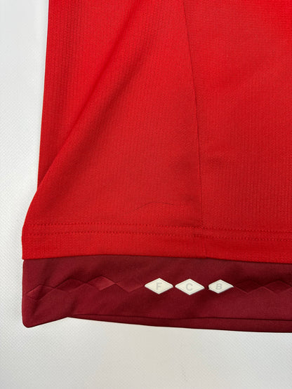 Vintage Adidas Bayern München Fußballtrikot rot L