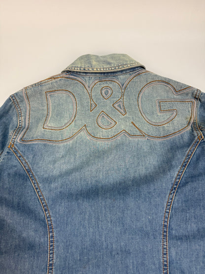Vintage Dolce & Gabbana Jeansjacke blau Gr. M