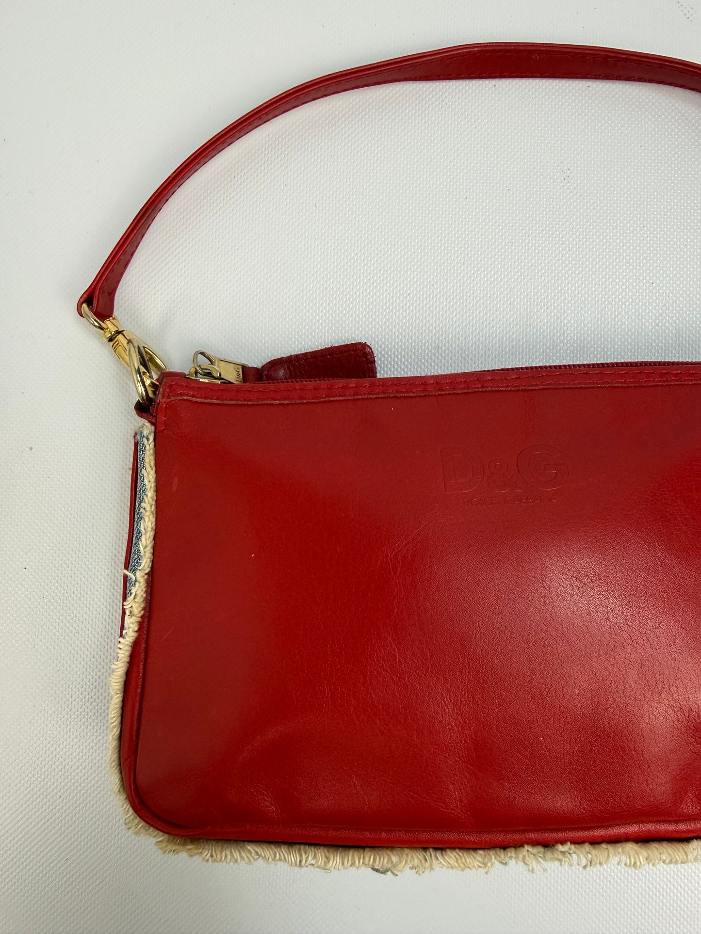 Vintage Dolce & Gabbana Tasche rot / Leo