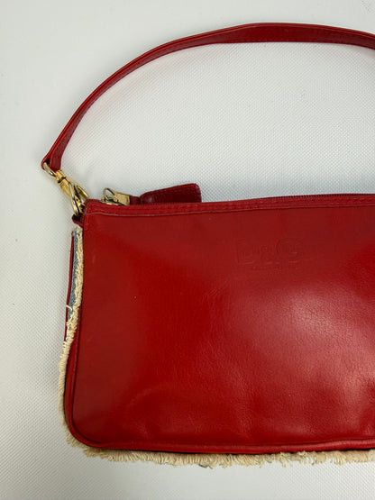 Vintage Dolce & Gabbana Tasche rot / Leo
