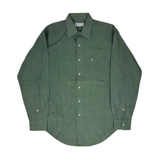 Yves Saint Laurent Hemd grün Gr. L