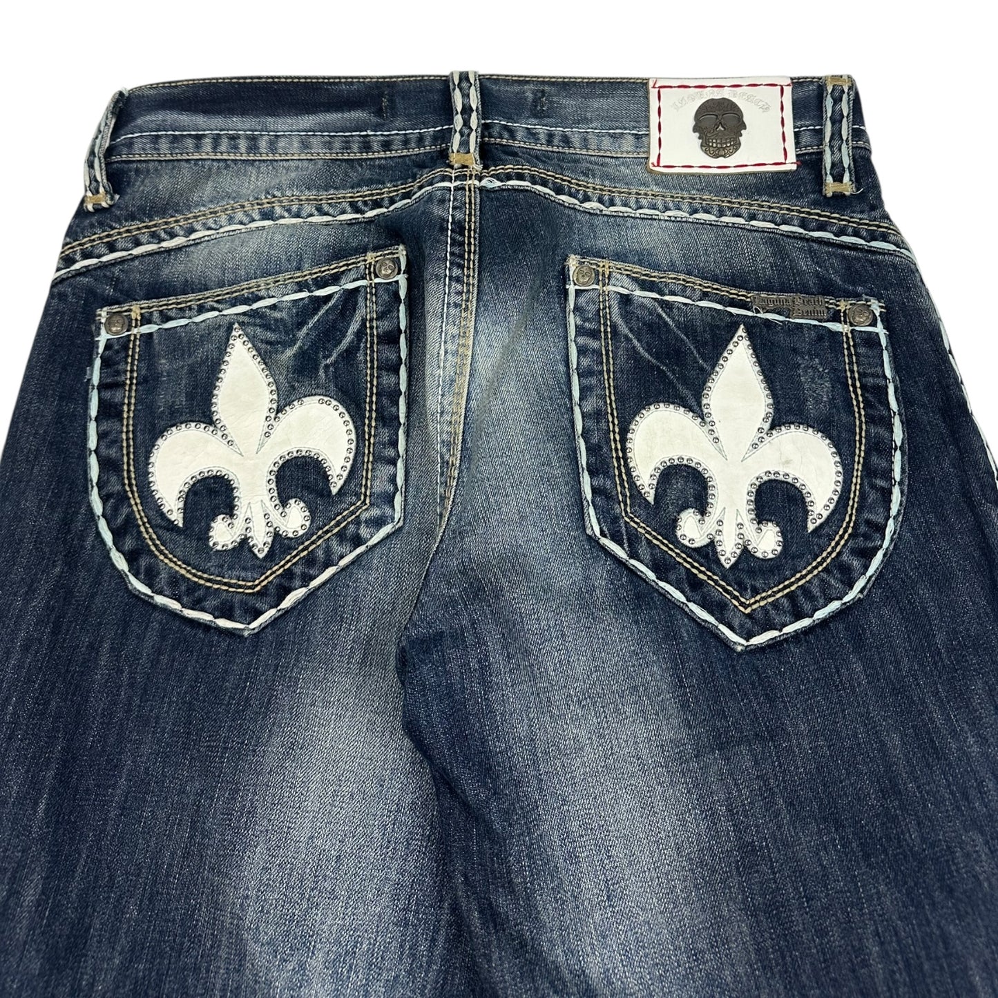Vintage Laguna Beach Jeanshose blau 34
