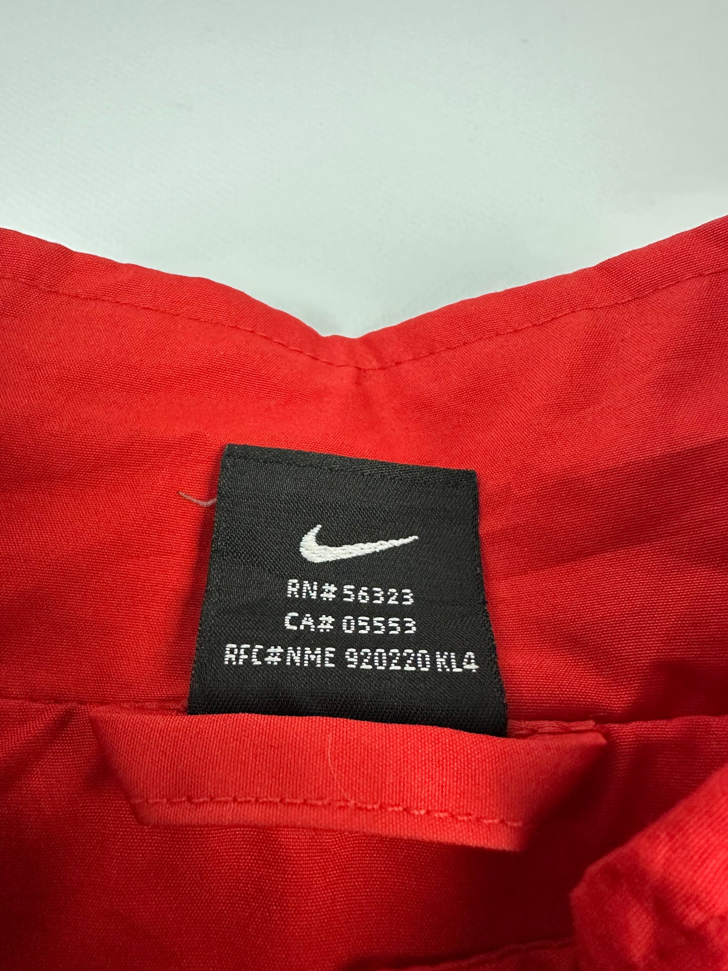Vintage Nike Ohio State trackjacket rot M