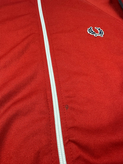 Vintage Fred Perry Trackjacket rot S