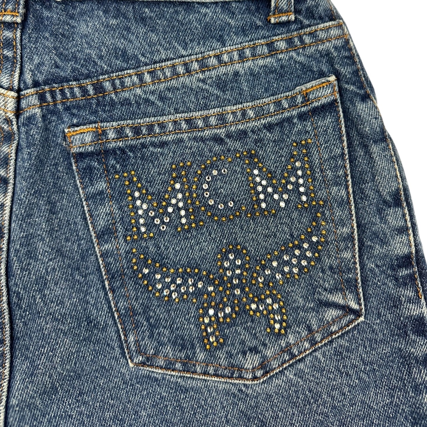 Vintage MCM Hot pants blau 27