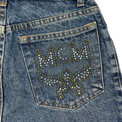 Vintage MCM Hot pants blau 27