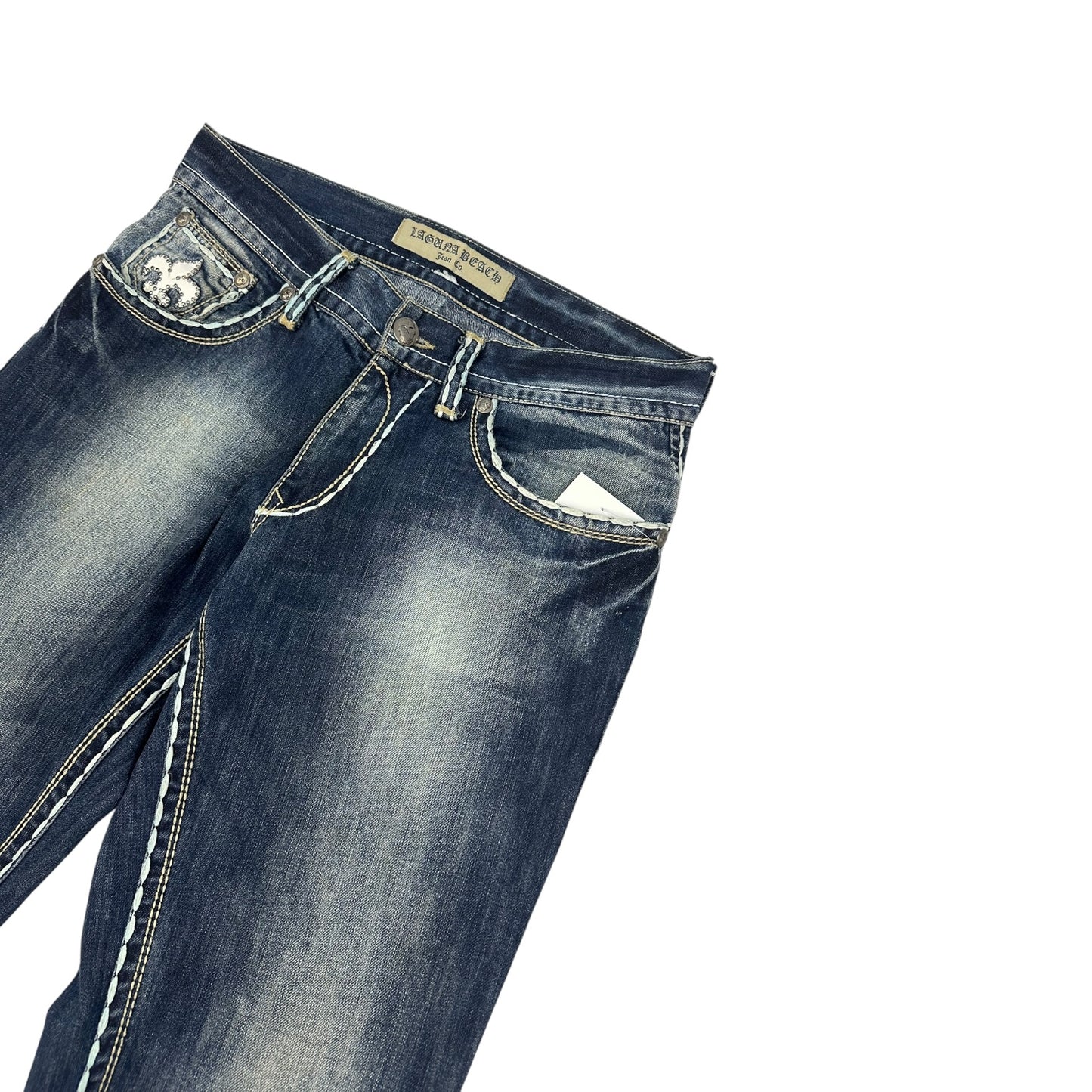 Vintage Laguna Beach Jeanshose blau 34