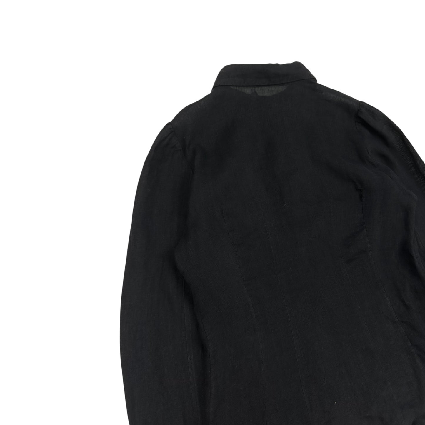 Vintage Prada Bluse schwarz 38