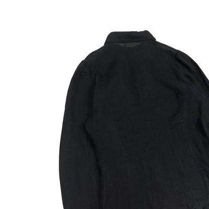 Vintage Prada Bluse schwarz 38