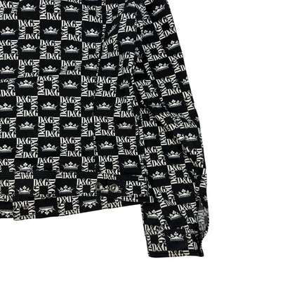 Dolce & Gabbana Jacke schwarz / weiß Gr. 50
